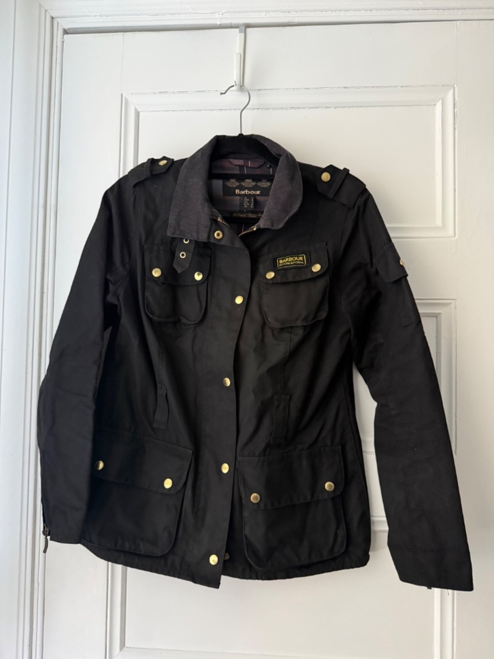 Barbour International Womens Black Jacket size US 6